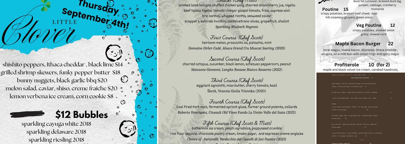 Hazelnut Kitchen Menu