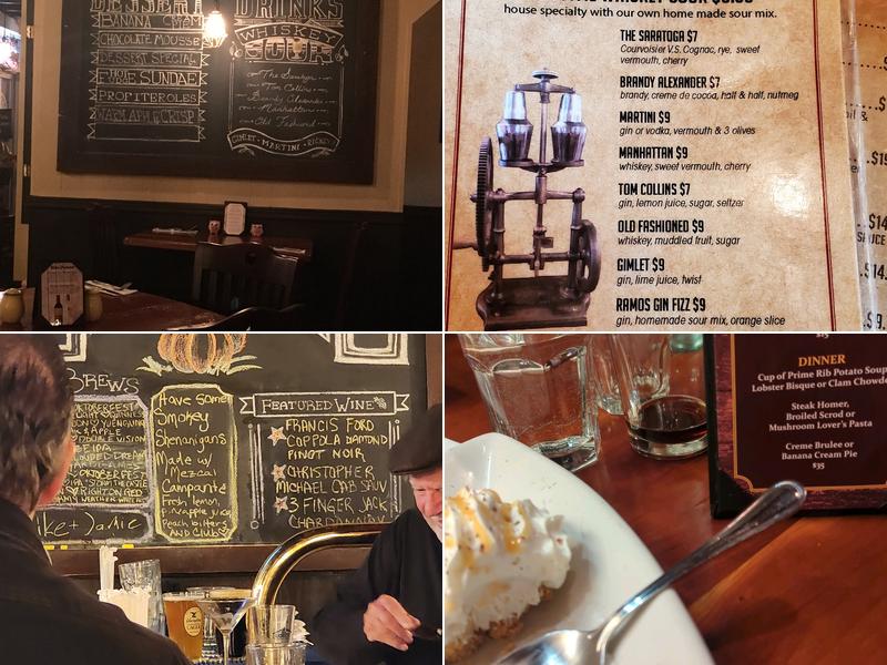 Dasher's Corner Pub Menu