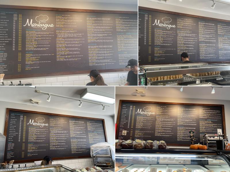 Merengue Bakery & Cafe Menu