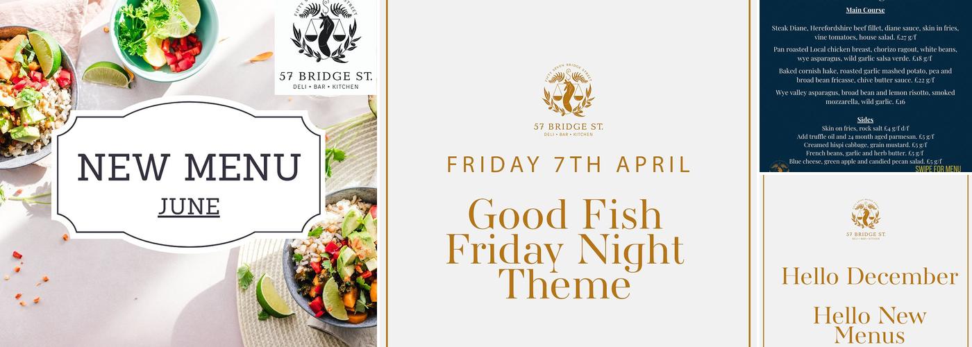 57 Bridge Street Menu