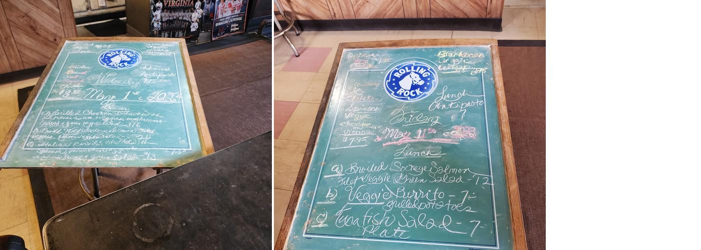 Antoinette Menu