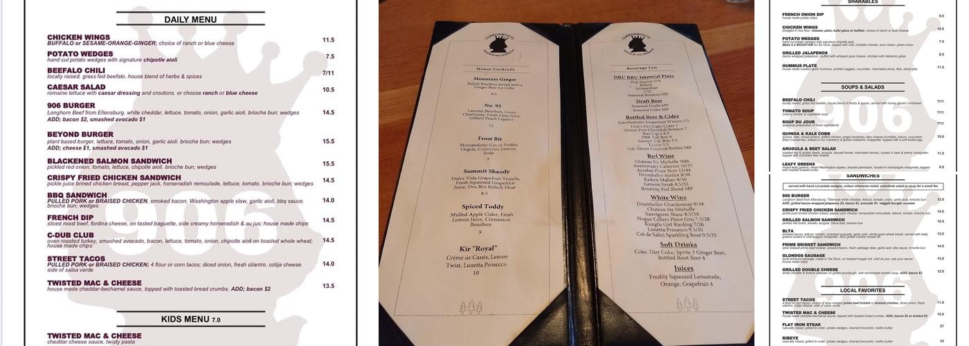 The Commonwealth Menu