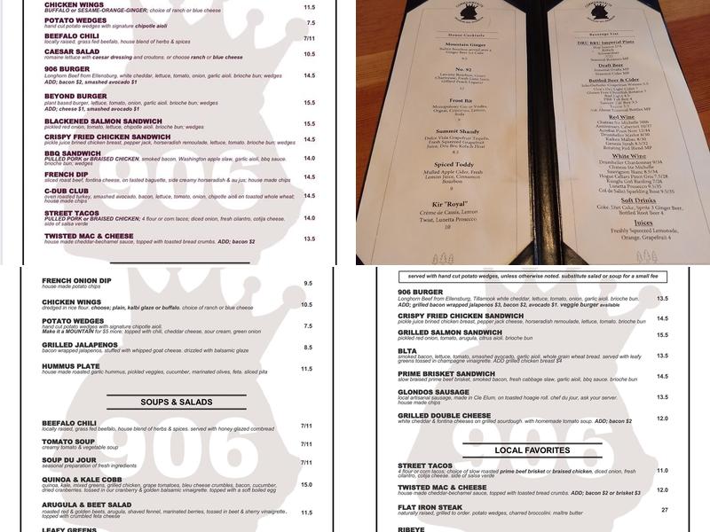 The Commonwealth Menu