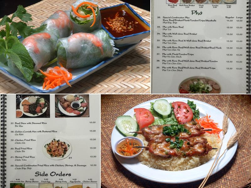 Phở Super Bowl Menu