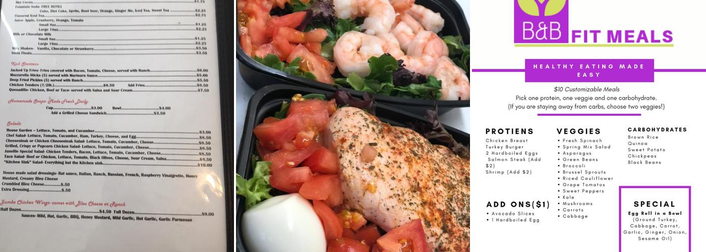 Tomahawk Restaurant Menu