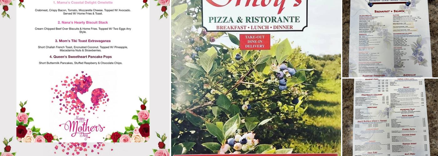 Andy's Pizza & Ristorante Menu