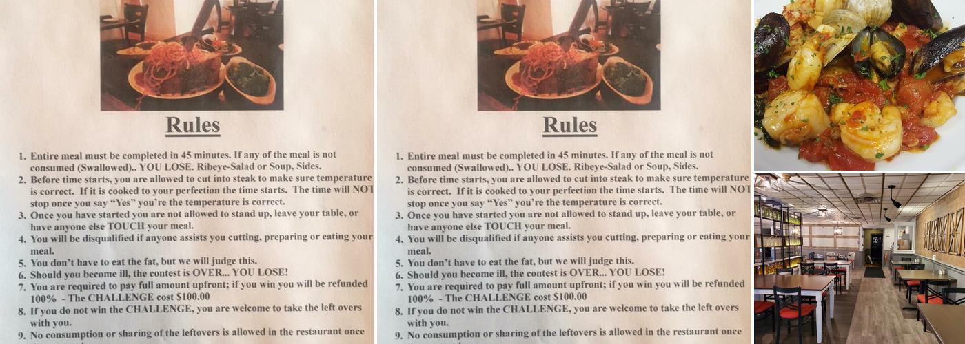 Cosentino's Ristorante Menu