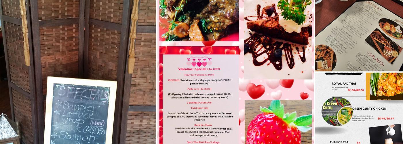 Twist On Thai Cafe Menu