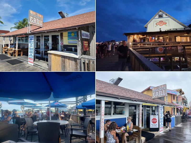 The Boardwalk Grill 204 johns pass boardwalk, Madeira Beach