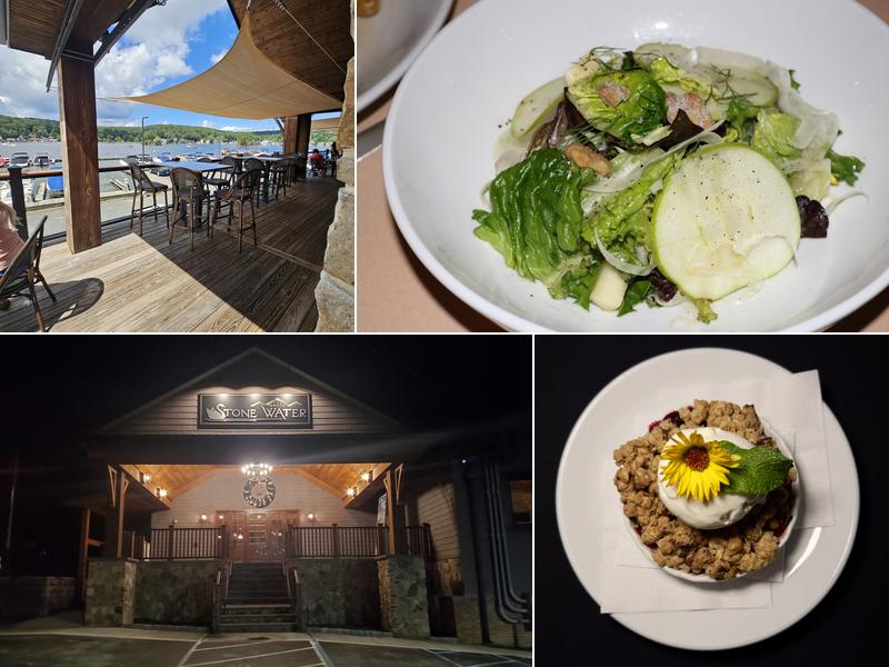 Stone Water at 3 Peaks Marina