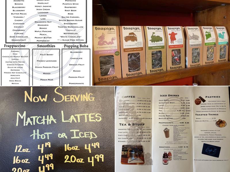 Cafe Z Menu