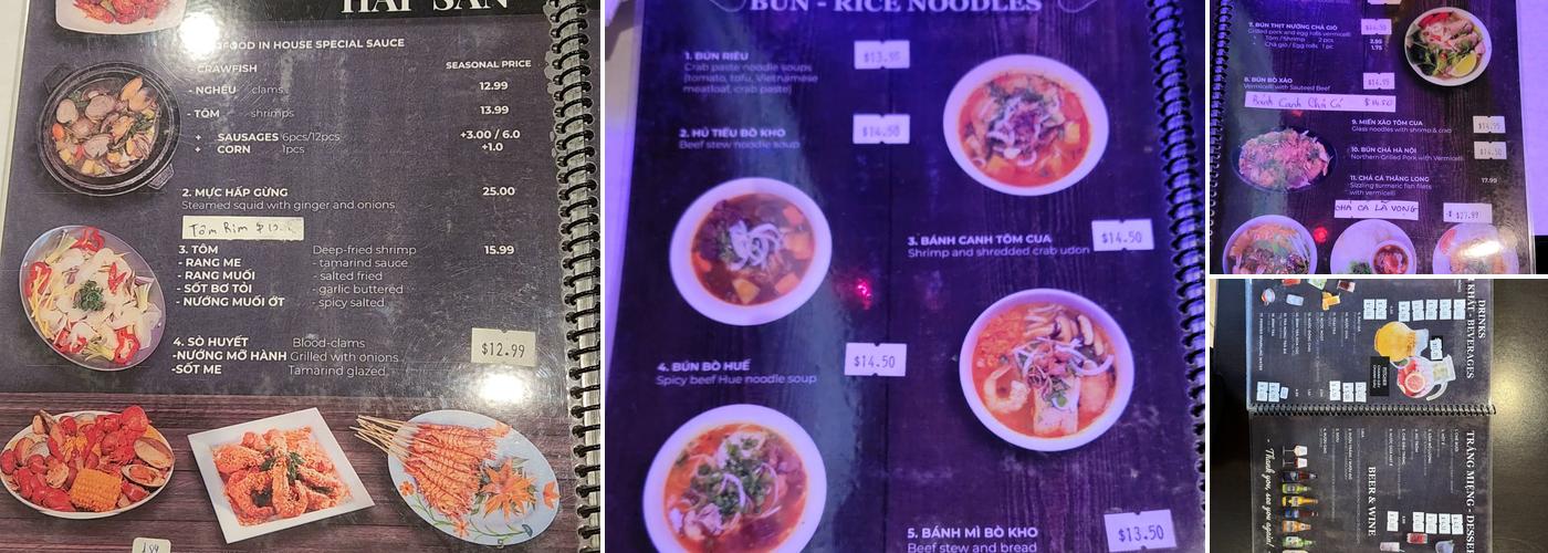 Alise Restaurant & Banquet (Starfish Restaurant) Menu