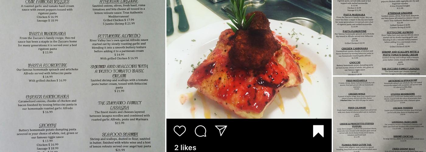 River Valley Inn Menu