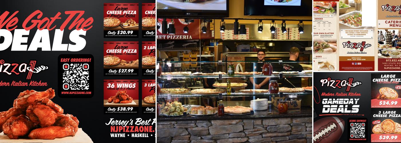 Pizza One Menu