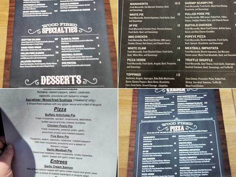 Coney Island Pizza Menu