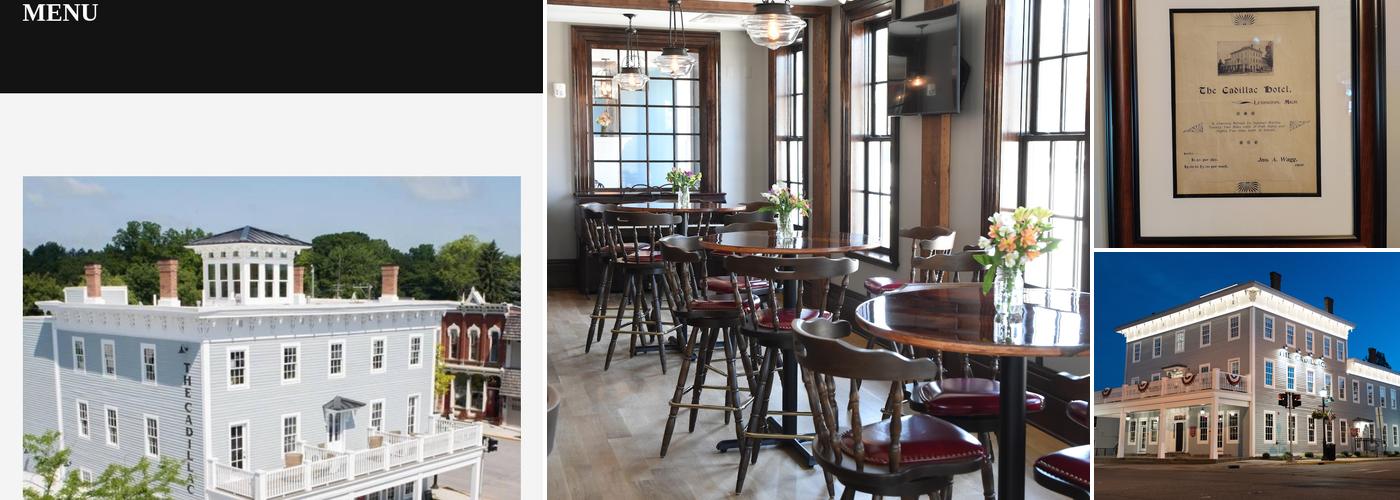 Cadillac House Tavern Menu