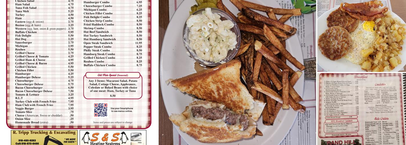 Ron's Corner Restaurant Menu