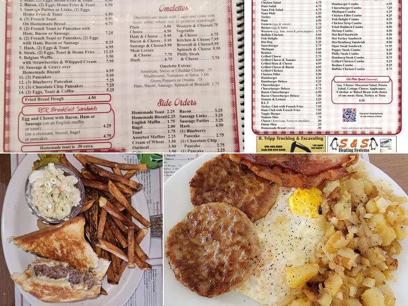 Ron's Corner Restaurant Menu