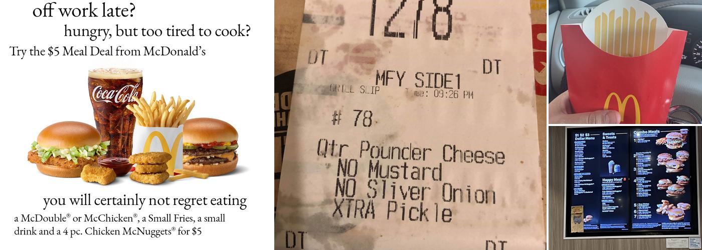 McDonald's Menu