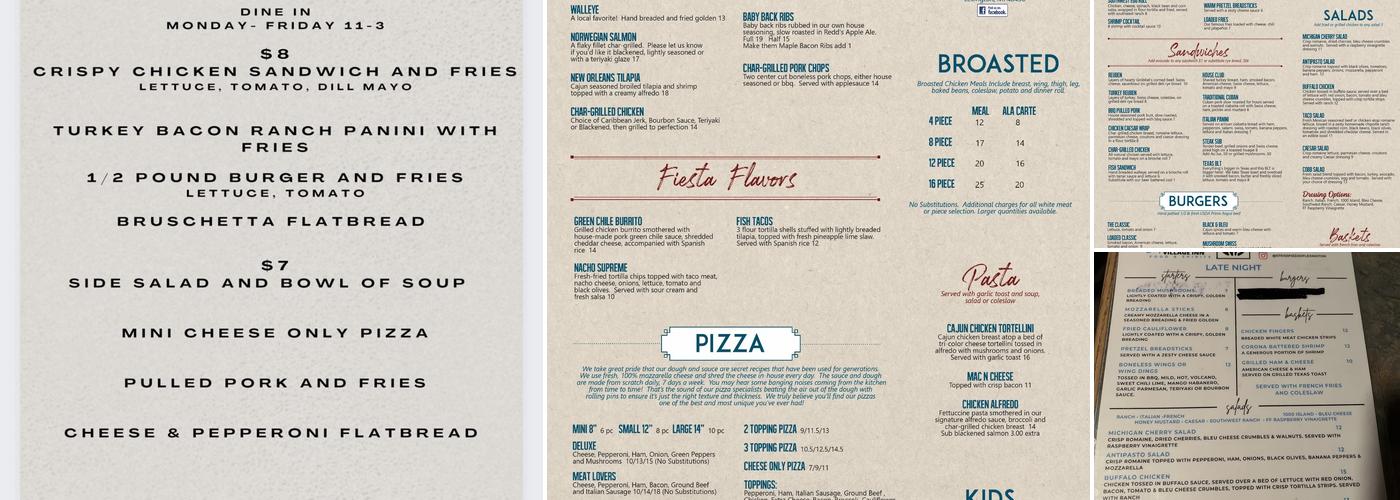 Steis's Village Inn Menu