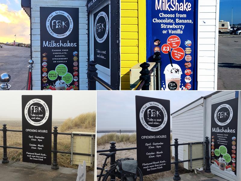 Fleetwood Beach Kiosk Menu