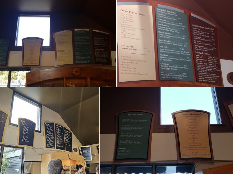 Burlington Bagel Bakery & Cafe Menu