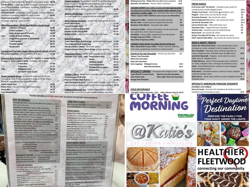 @Katie's - Eat /Drink / Socialize Menu