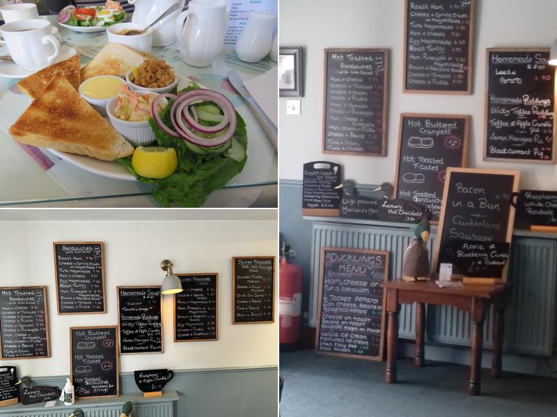 The Mallard Tea Shop Menu