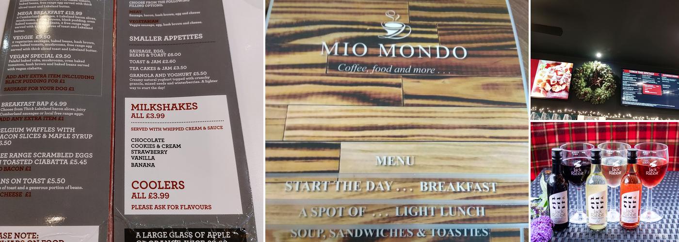 Mio mondo Menu