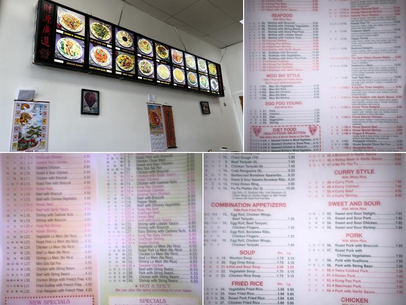 Oriental Kitchen Menu