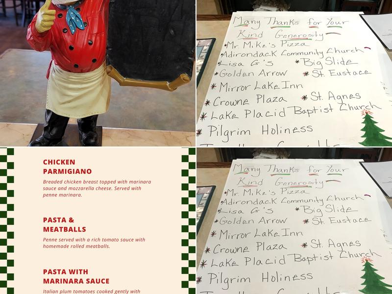 Mr. Mike's Pizza Menu