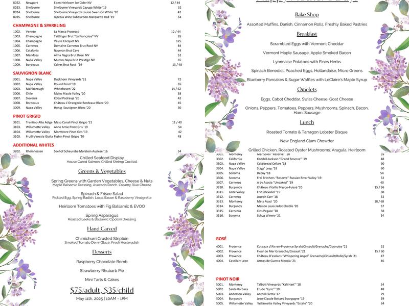Junction Menu
