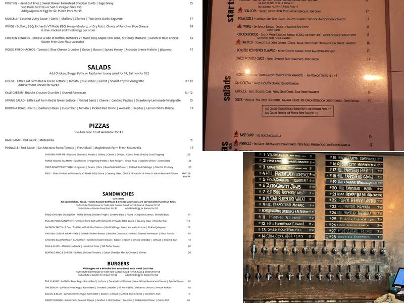 The Bench Menu