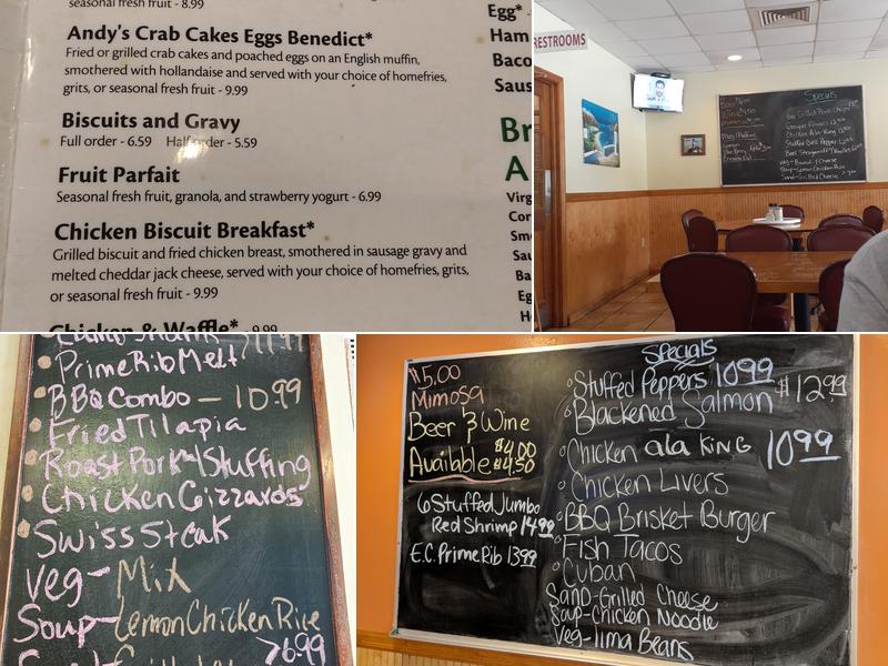 Popi's Place IV Menu