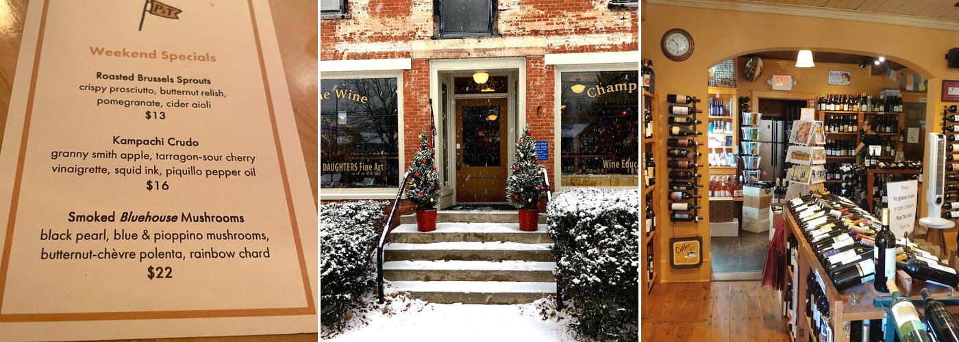 Village Wine and Coffee Menu