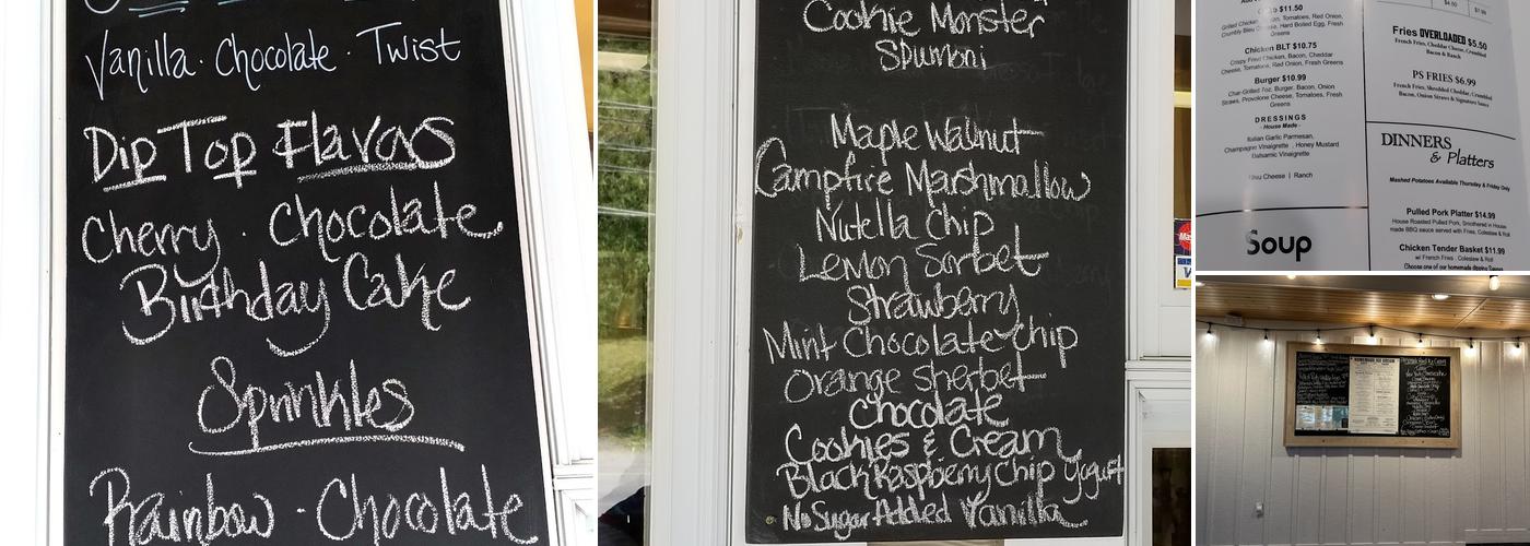 Parkside Drive-In Menu