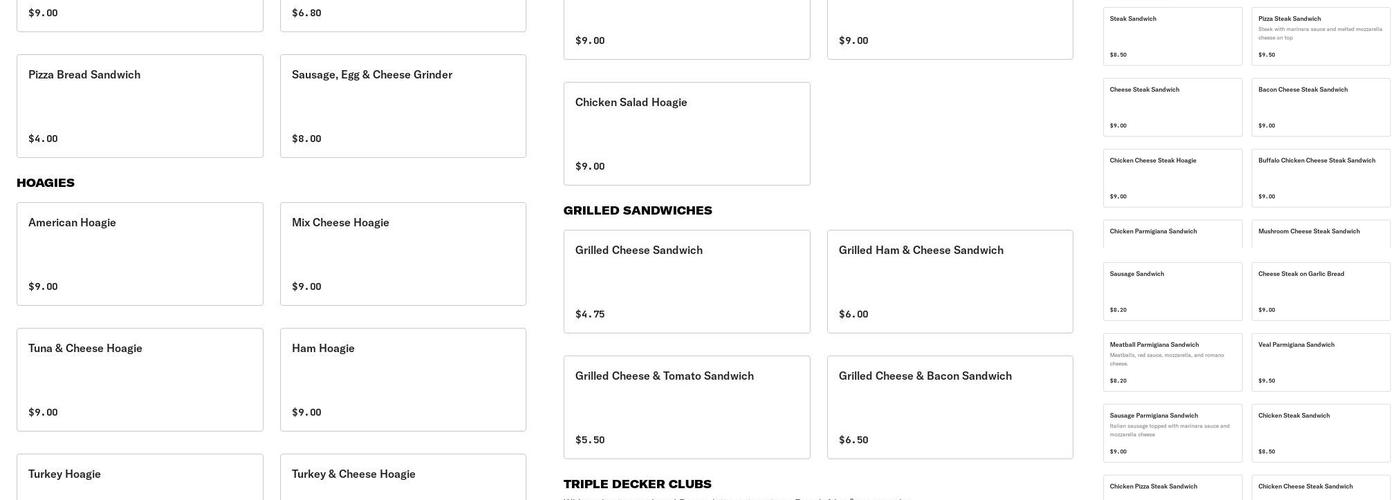 La Vera Pizza No 2 Menu