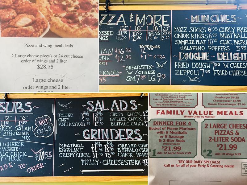 The Pizza Joint Menu