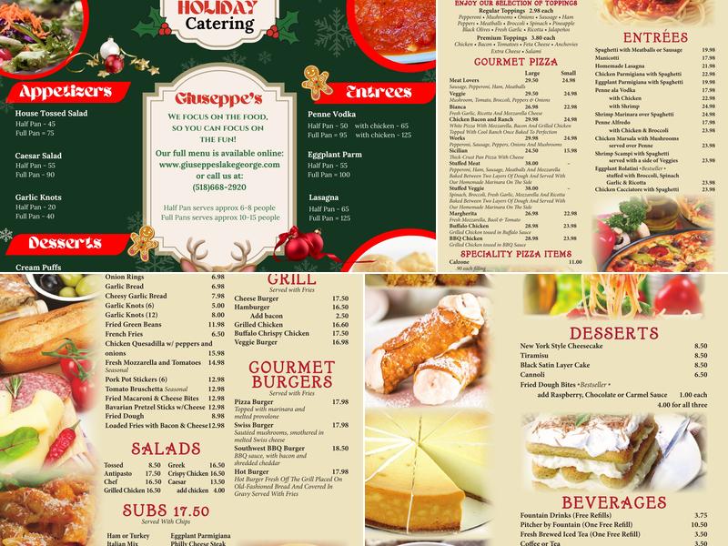 Giuseppe's Menu
