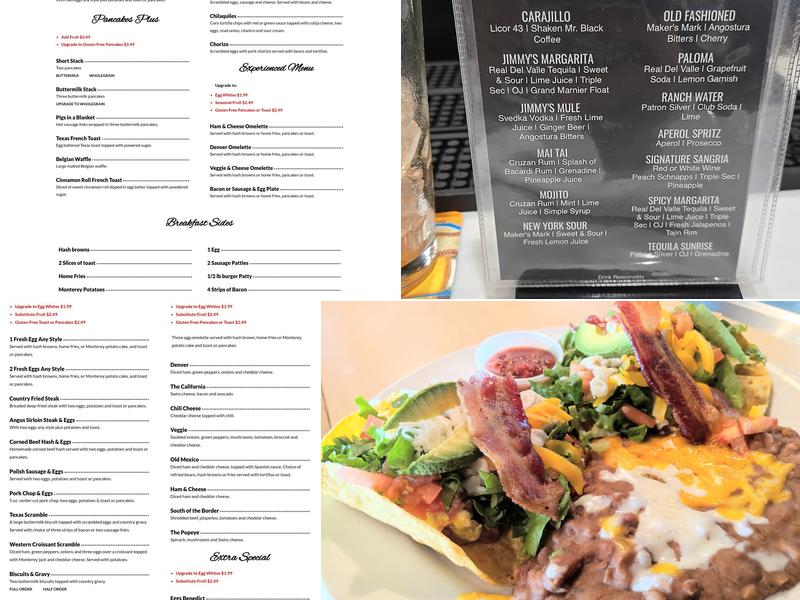 Jimmy's of Santee Menu