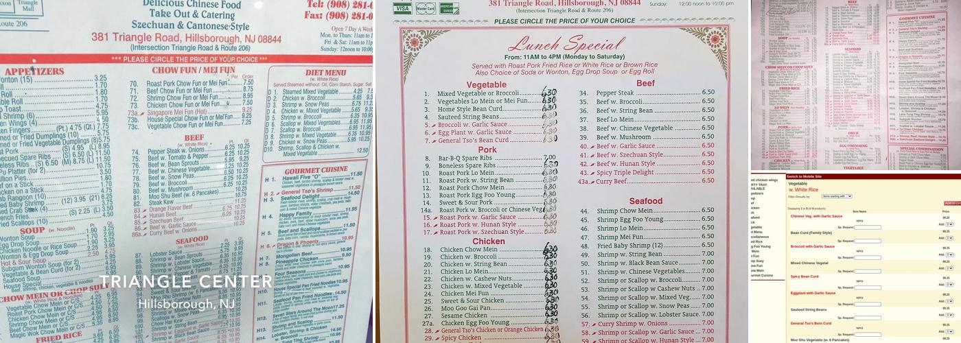 Magic Wok Menu