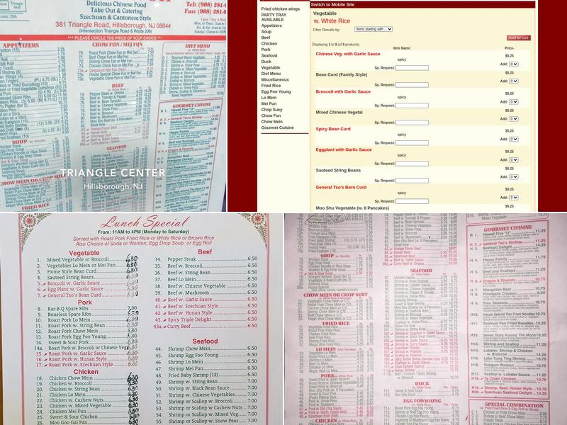 Magic Wok Menu