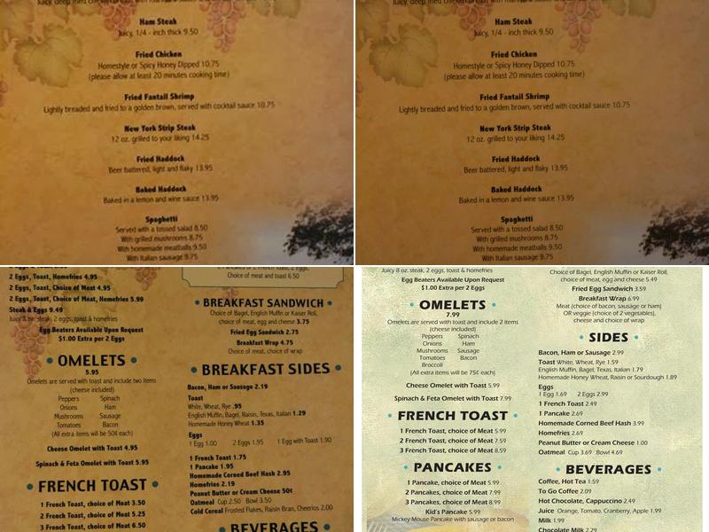 Skyline Trading Post Menu