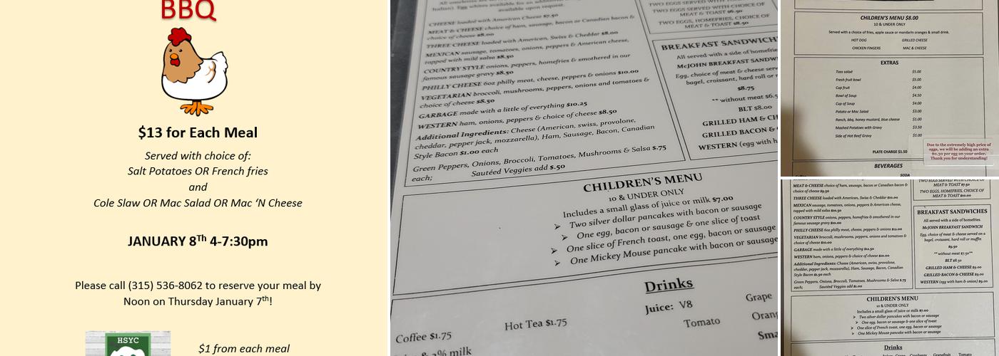 The Wagner Restaurant Menu