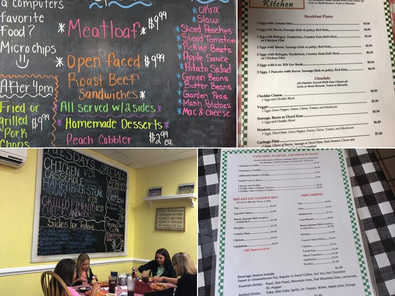 The Farmer's Kitchen Menu