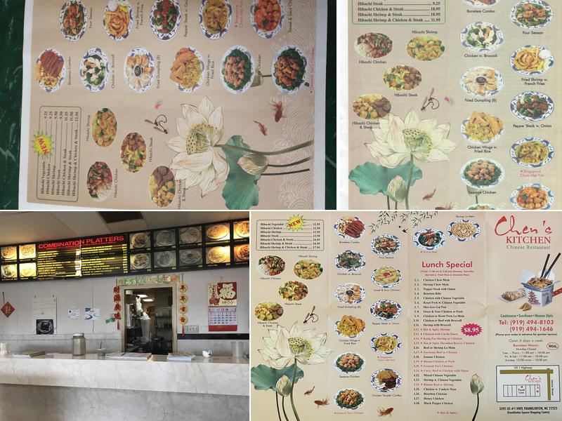Chen's Kitchen Menu