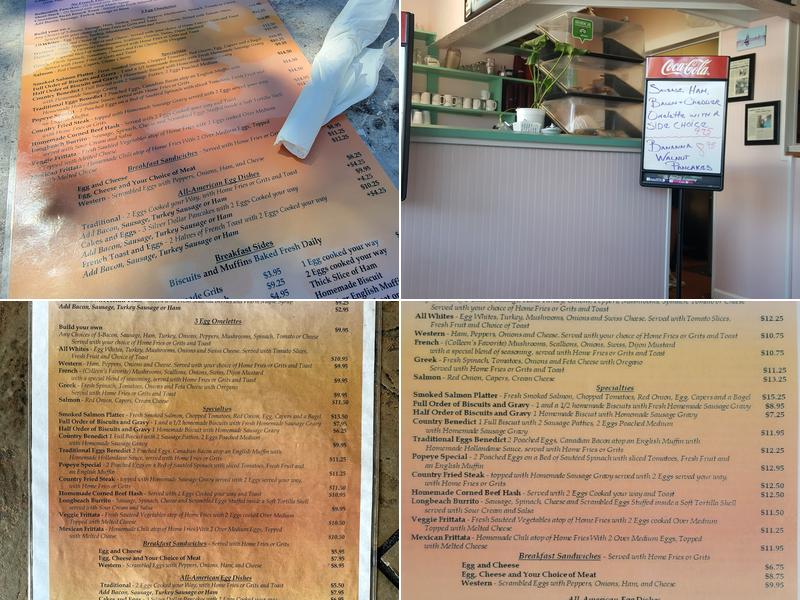 Longbeach Cafe Menu