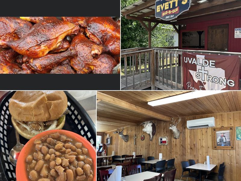 Evett's Bar-B-Que 301 E Main St, Uvalde