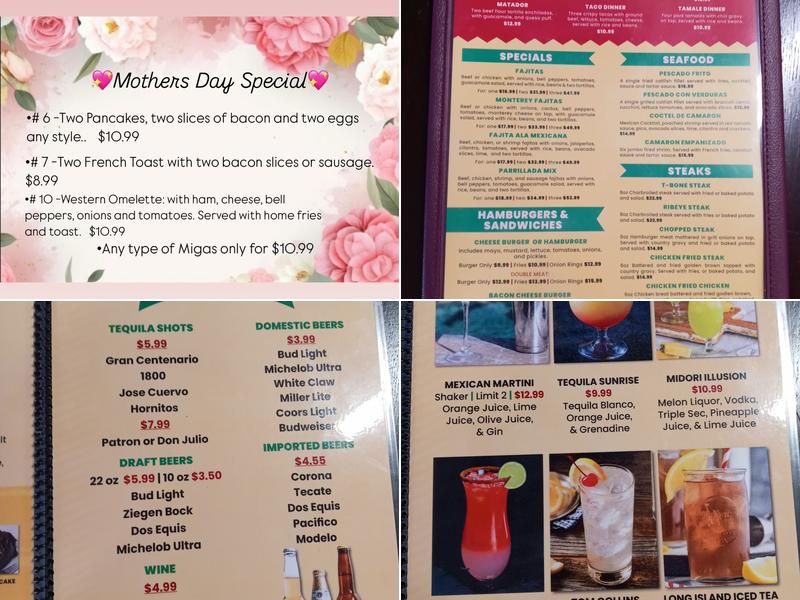 Riverside Cafe Menu