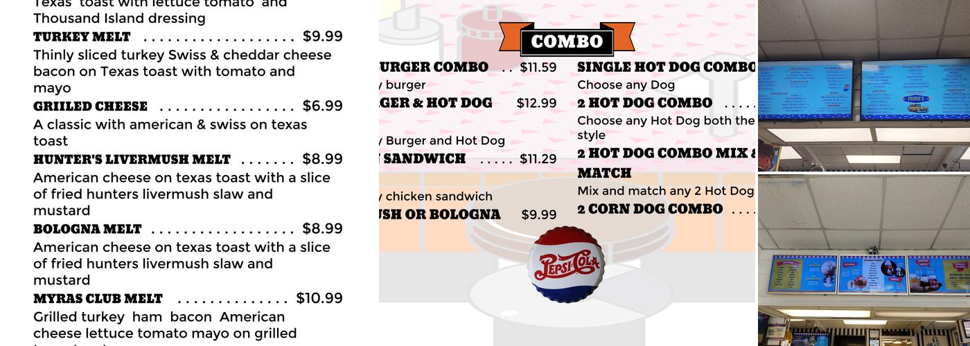 Myra's Menu